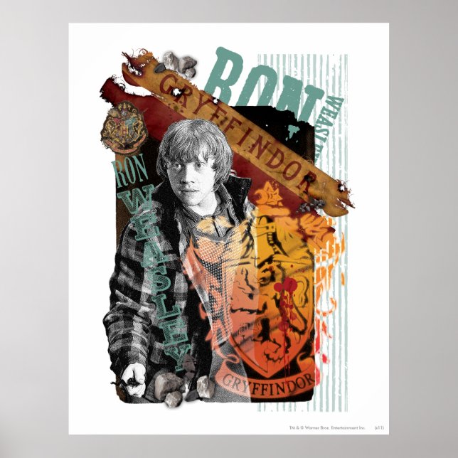 Ron Weasley Collage 1 Poster (Front)
