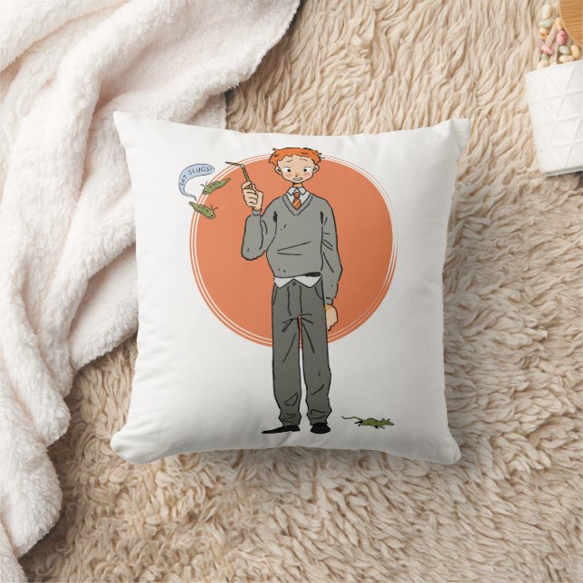 Ron Weasley Illustration "Eat Slugs" Cushion (Blanket)