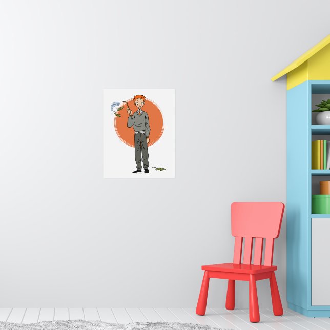 Ron Weasley Illustration "Eat Slugs" Poster (Nursery 1)