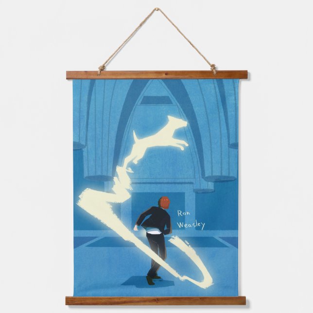 Ron Weasley Patronus Painting Hanging Tapestry (Front)