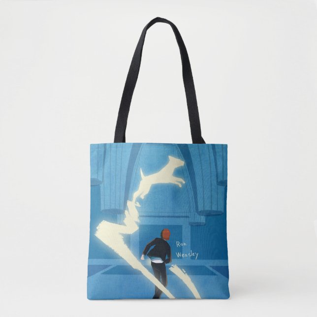 Ron Weasley Patronus Painting Tote Bag (Front)