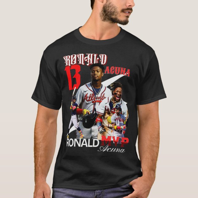 Ronald Acuna Baseball T-Shirt (Front)