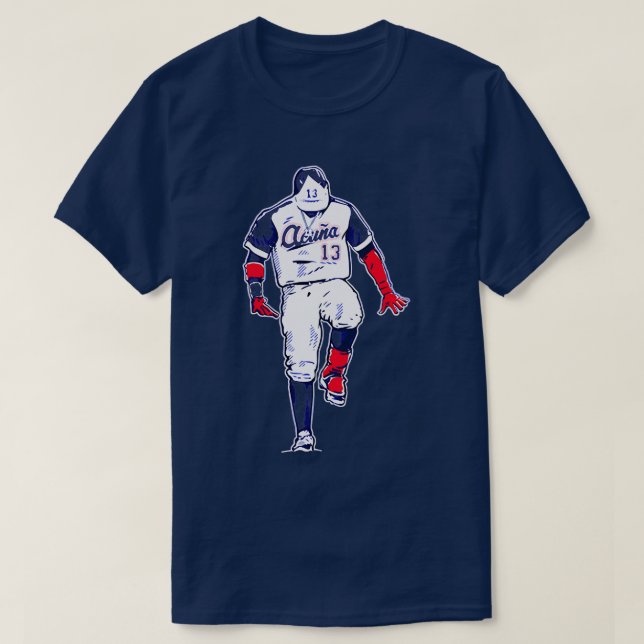 Ronald Acuna Jr SuperPose T-Shirt (Design Front)
