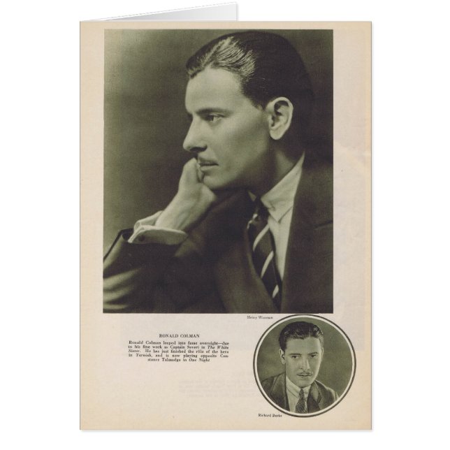Ronald Colman 1924 portrait (Front)