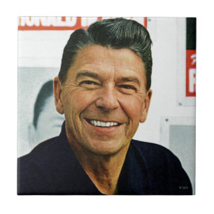 Ronald Reagan Ceramic Tile