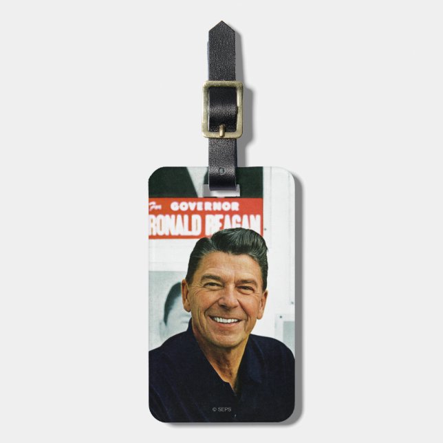 Ronald Reagan Luggage Tag (Front Vertical)