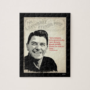 Ronald Reagan Quote Jigsaw Puzzle