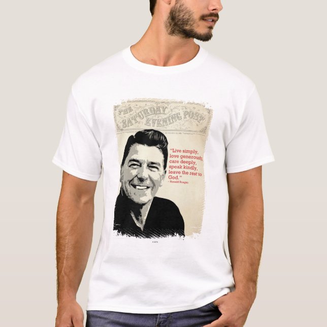 Ronald Reagan Quote T-Shirt (Front)