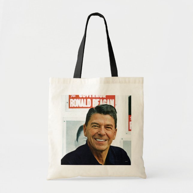 Ronald Reagan Tote Bag (Front)