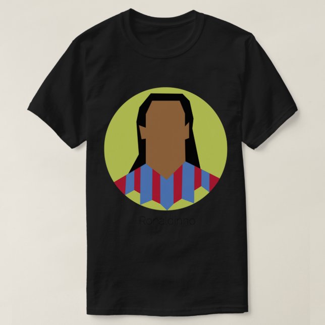 Ronaldinho Barcelona   T-Shirt (Design Front)