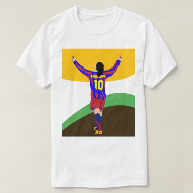 Ronaldinho wpap pop art  T-Shirt (Design Front)