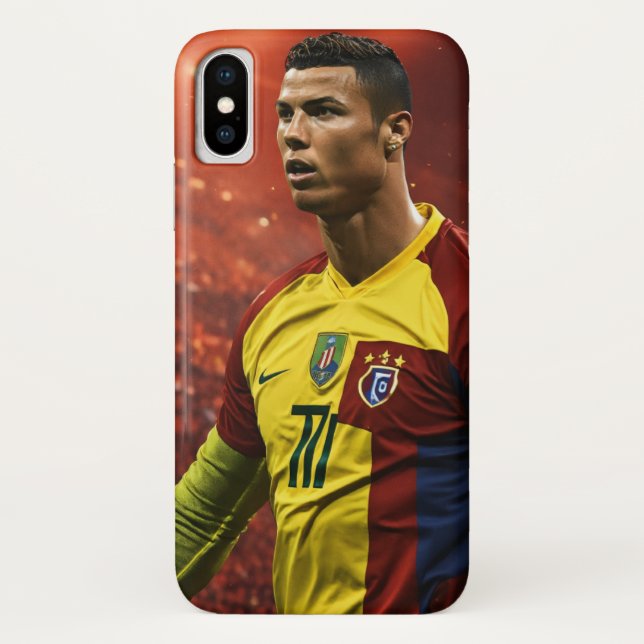 Ronaldo Iconic Moments iPhone Case - Stylish and P (Back)