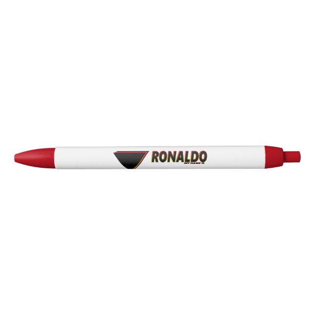 RONALDO. SAMER BRAZIL BLACK INK PEN (Front)
