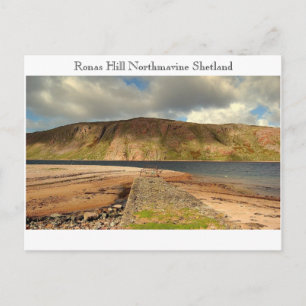 RonasHill, Ronas Hill Northmavine Shetland Postcard