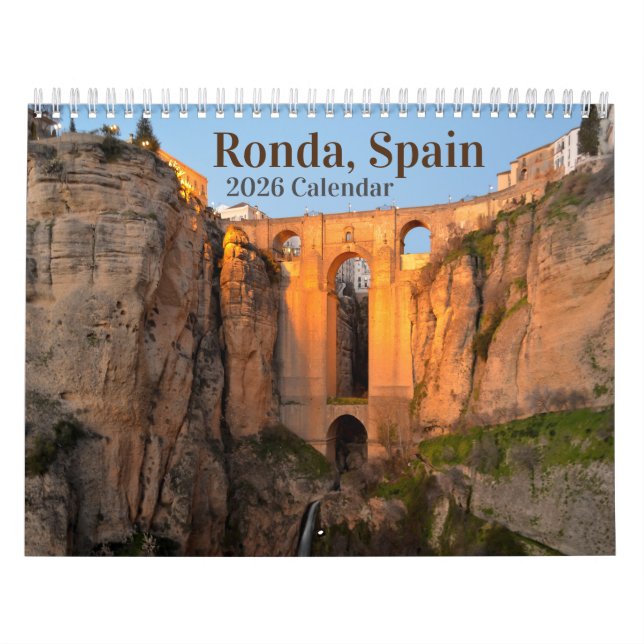 Ronda, Spain 2026 Photo Calendar (Cover)