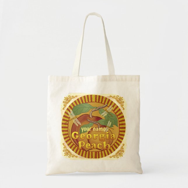 Rondo Georgia Peaches Tote Bag (Front)