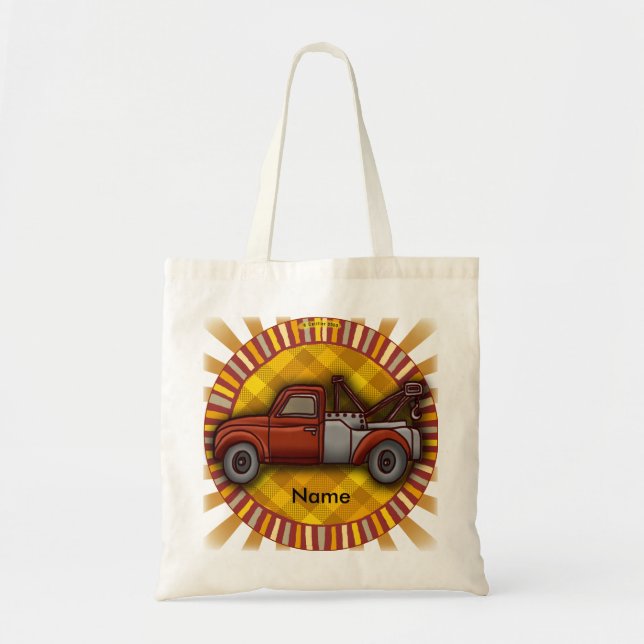 Rondo Tow Truck Tote Bag (Front)