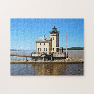 Rondout Creek Lighthouse, New York Jigsaw Puzzle