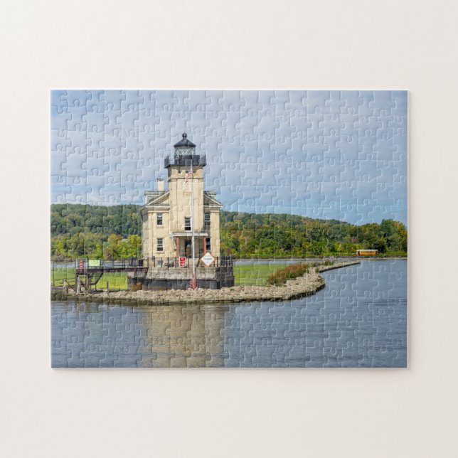 Rondout Lighthouse in NY Jigsaw Puzzle (Horizontal)
