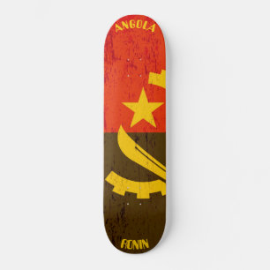 RONIN Angola Apex Pro Flag Skateboard Deck