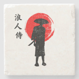 Ronin Samuari Stone Coaster