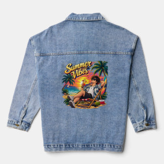 Ronins_fit Summer Check Denim Jacket