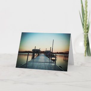 "Ronny's Marina" Get Well Card