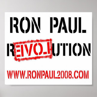 RONPAULRevolution Poster