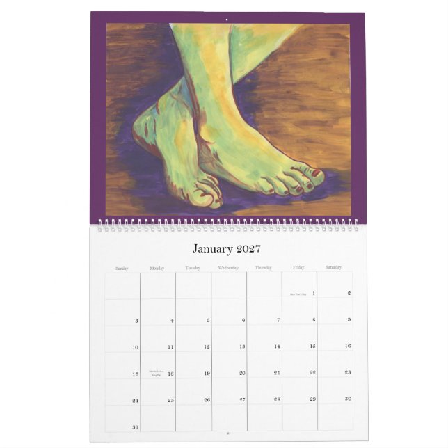 Ron's Calendar (Jan 2027)