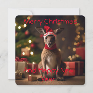 "Roo-dolph’s Holiday Hop: A Festive Wonderland"