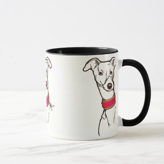Roo Portrait Ringer Mug (Right)