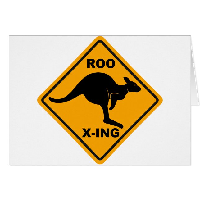Roo Xing Sign Design (Front Horizontal)