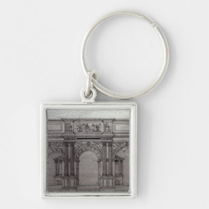 Rood Screen of the church Key Ring