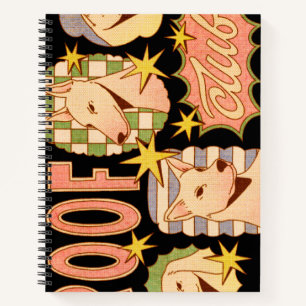 Roof Club / Dog Illustrations Notebook