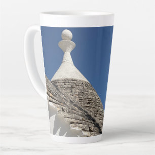 Roof in Alberobello in Italy Latte Mug