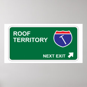 Roof Next Exit Poster
