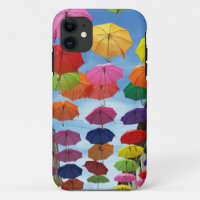 Roof of umbrellas