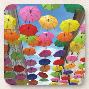 Roof of umbrellas coaster