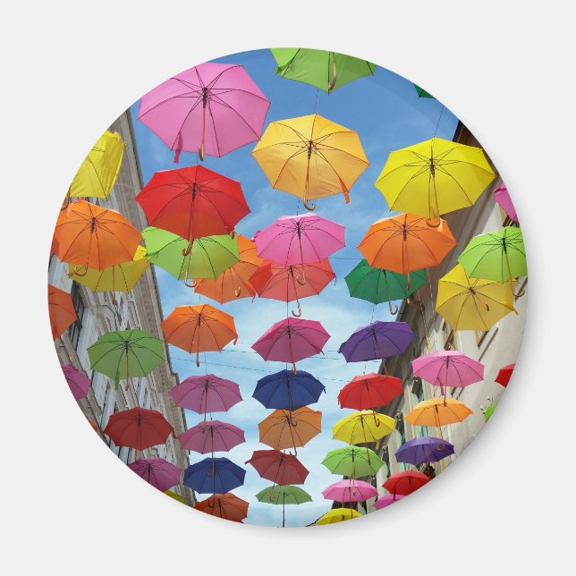 Roof of umbrellas magnet (Front)