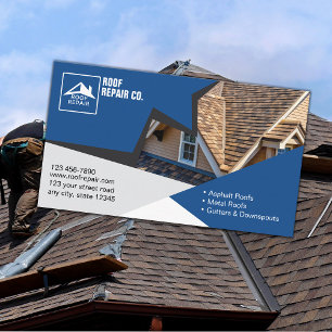 Roof Repair Company Business Card