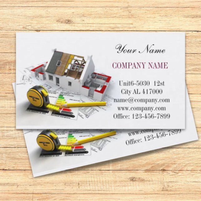 Roof repair construction home renovation business card (Roof repair construction home renovation business card)
