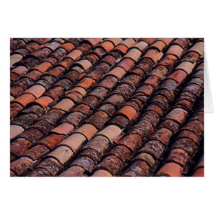 ROOF TILES ON EUROPEAN BUILDING
