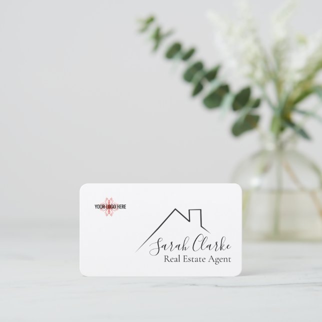 Roof Top Business Card (Standing Front)