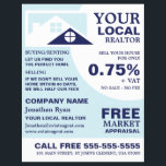 Roof Tops, Realtor, Estate Agent Advertising Flyer<br><div class="desc">Roof Tops,  Realtor,  Estate Agent Advertising Flyers By The Business Card Store.</div>