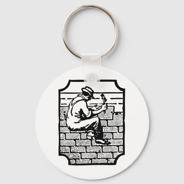 Roofer Key Ring (Front)