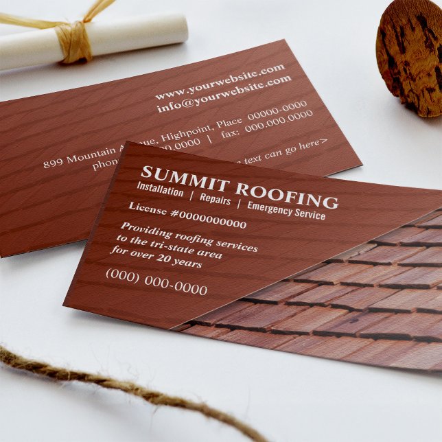 Roofers Business Card (Creator Uploaded)