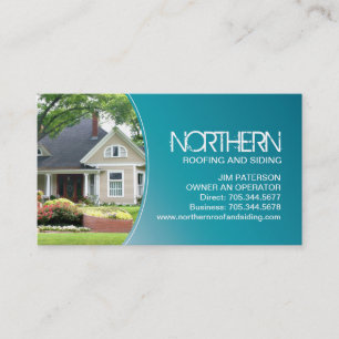 Roofing and Siding Business Card