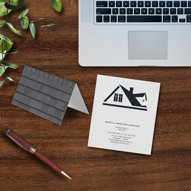 Roofing Company Business Card (Creator Uploaded)