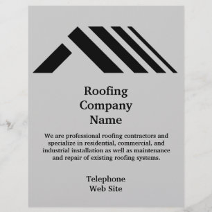Roofing Company Business Flyer