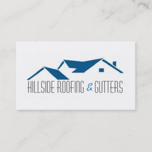 Roofing, Gutters, Construction Business Card